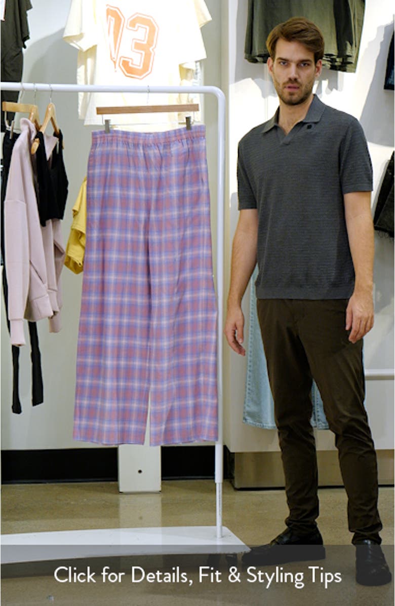Plaid Flannel Pajama Pants, sales video thumbnail