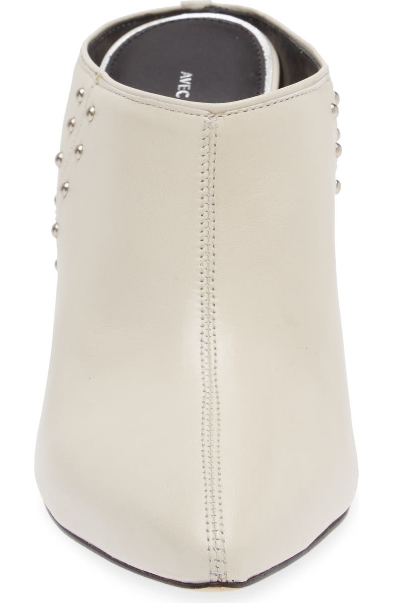 Avec Les Filles Mia Studded Mule, Alternate, color, Ivory
