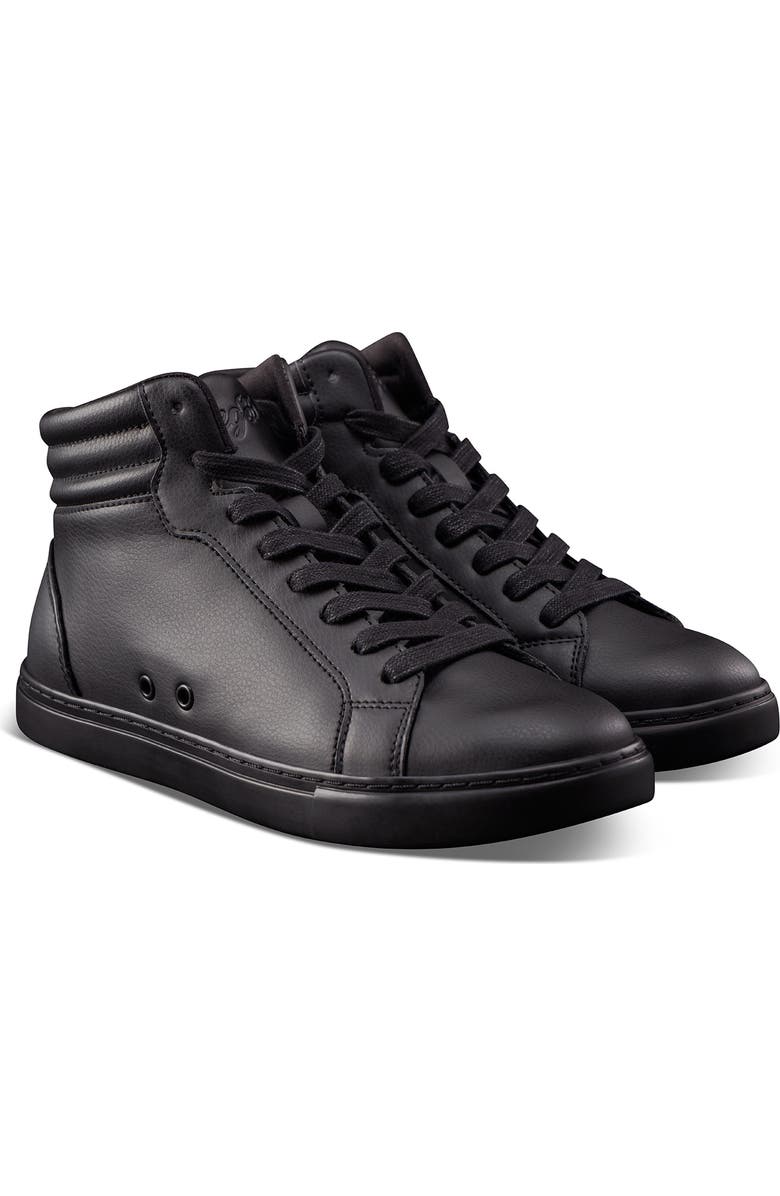 Fuego Men's High-top Sneaker, Main, color, All-Black