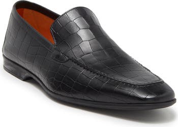 Magnanni Sato Croc-Embossed Leather Loafer (Men) Nordstromrack