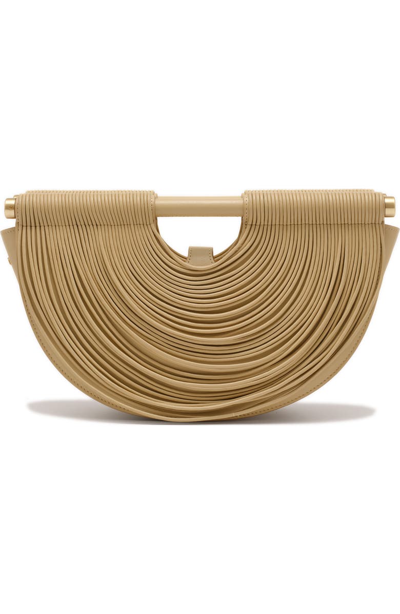 Cult Gaia Lou Leather Top Handle Bag, Main, color,