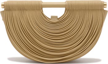 【関税込み】Lou Top Handle Bag - Cult Gaia - Leather - Beige Cult Gaia Lou Leather Top Handle Bag | Nordstrom