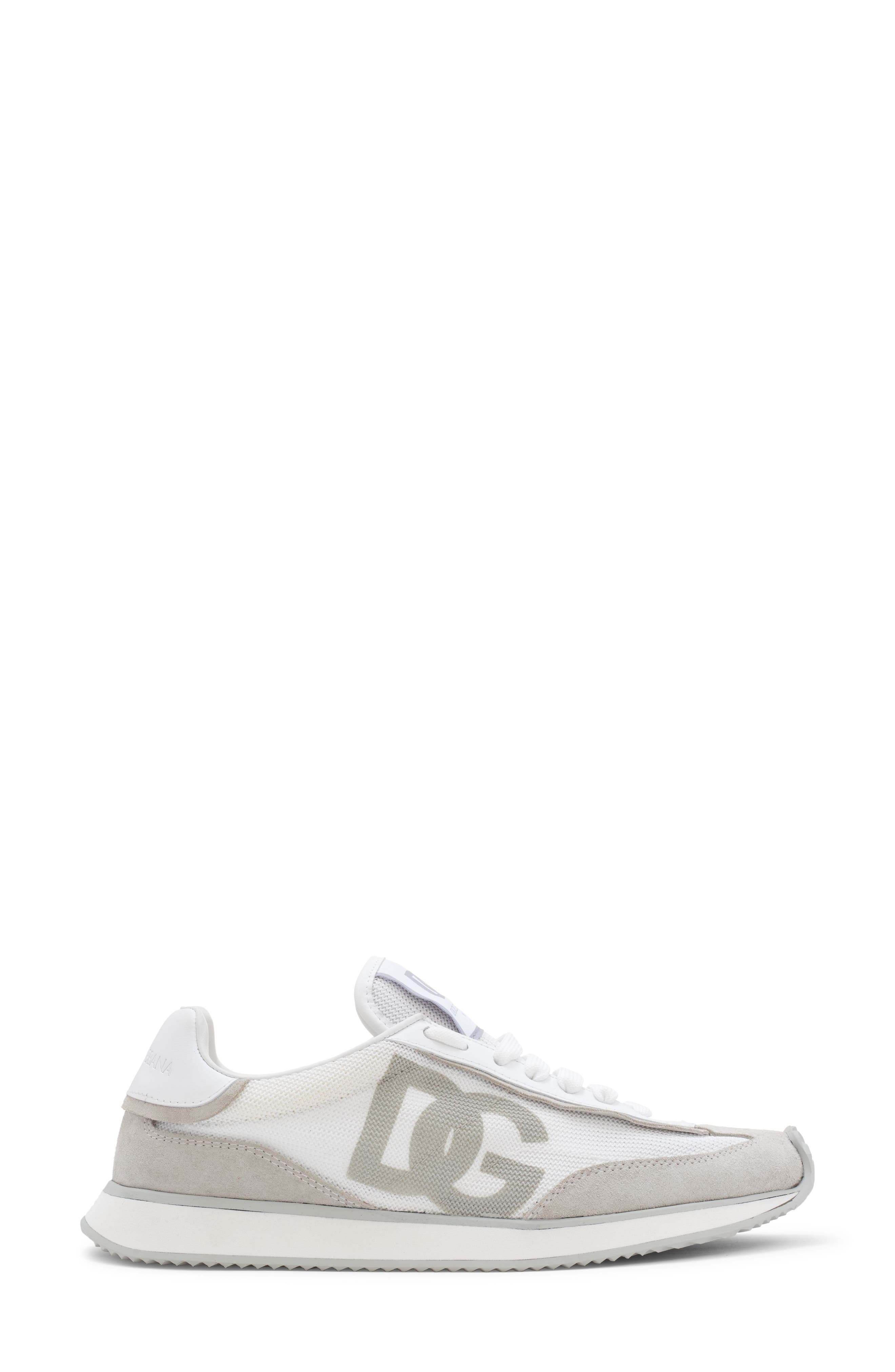 Dolce&Gabbana DG Cushion Sneaker, Alternate, color, Bianco/ Bianco