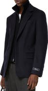 Burberry Detachable Bib Cashmere Tailored Jacket