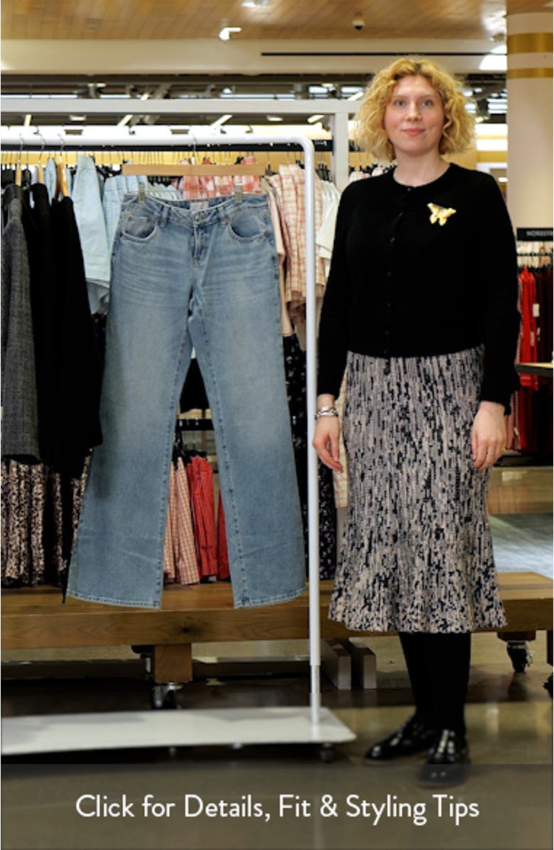Blanka Low Rise Wide Leg Jeans, sales video thumbnail