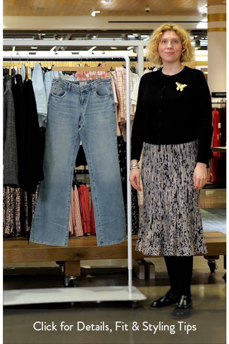 Blanka Low Rise Wide Leg Jeans video