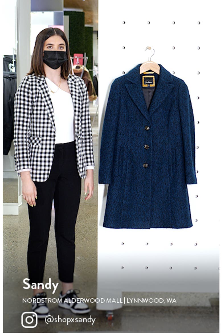 Notched Lapel Reefer Coat video