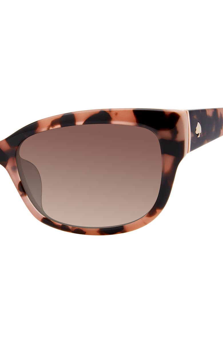 Kate Spade 53mm johanna square sunglasses, Alternate, color,