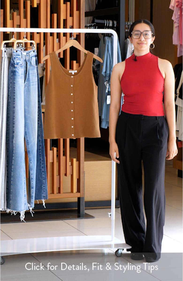 Louisa Cotton & Cashmere Vest, sales video thumbnail