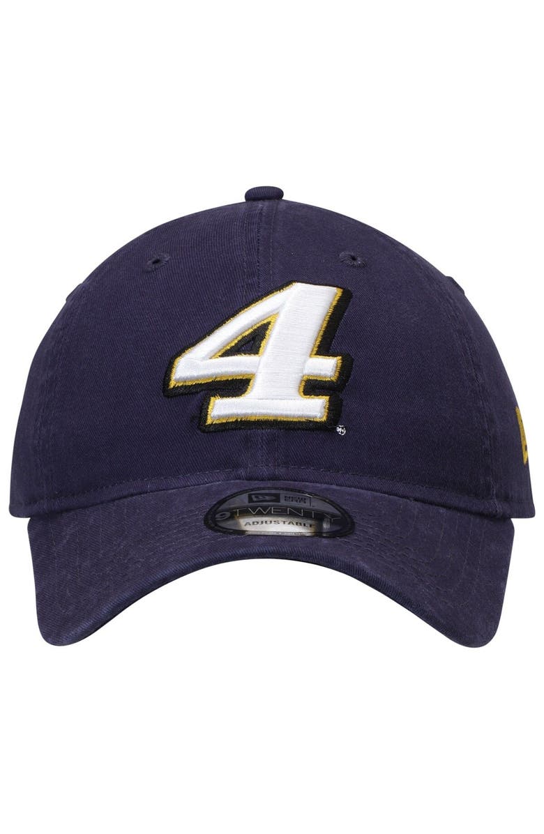 New Era Men's New Era Navy Kevin Harvick Enzyme Washed 9TWENTY Adjustable Hat, Alternate, color,