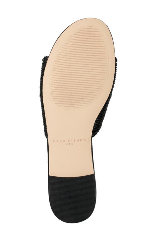 Marc Fisher Ltd Zuri Slide Sandal In Black