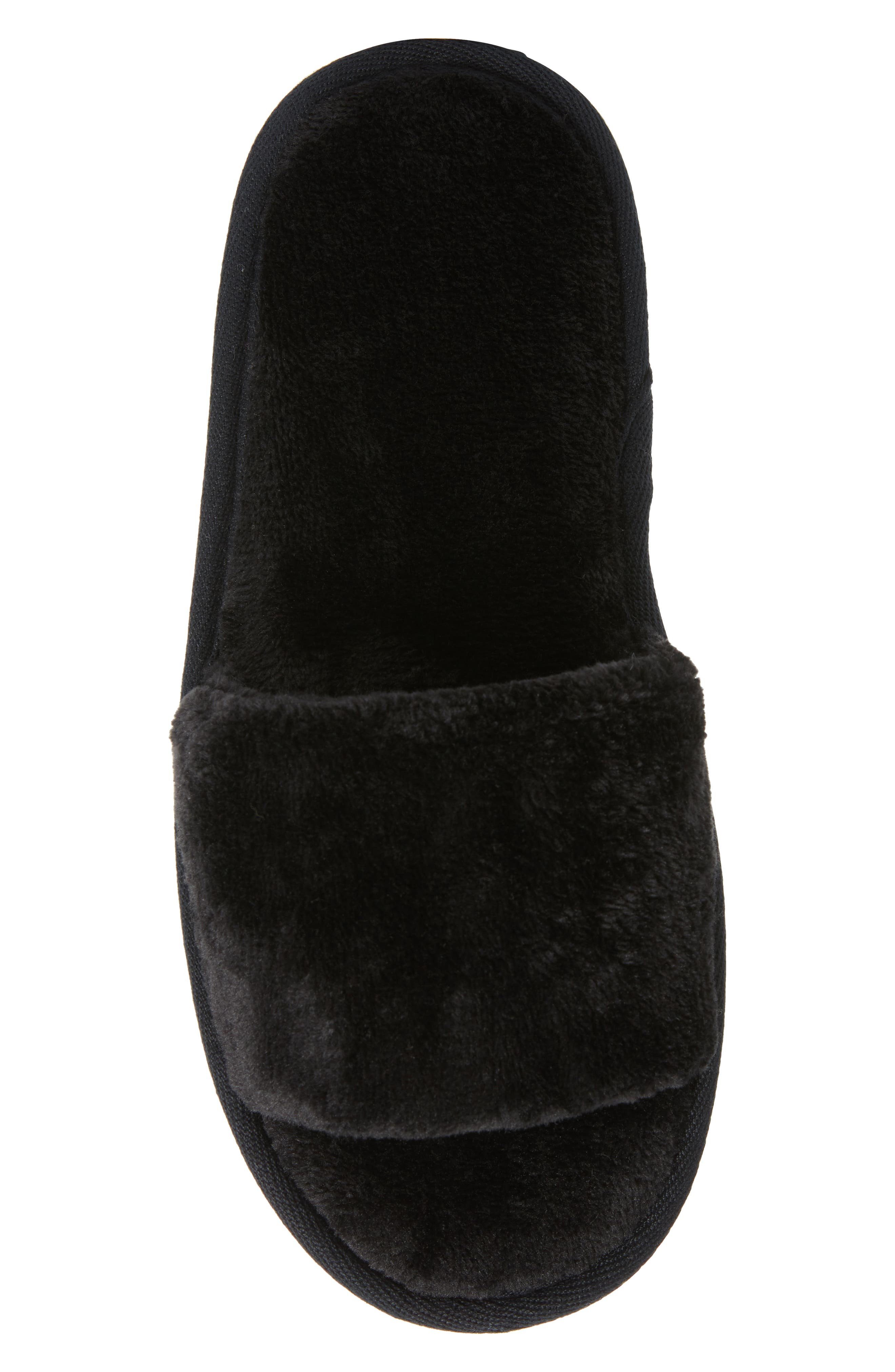 Bliss Slipper, Alternate, color, BLACK