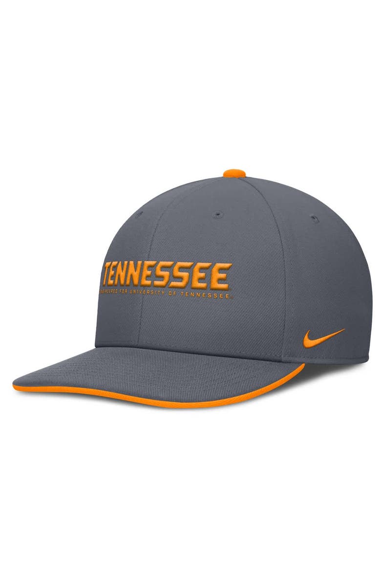 Nike Men's Nike Gray Tennessee Volunteers 2025 On-Field Pro Performance Adjustable Hat, Main, color, 