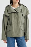 Canada Goose Olivine Oversize Water Repellent Bonded Twill Jacket