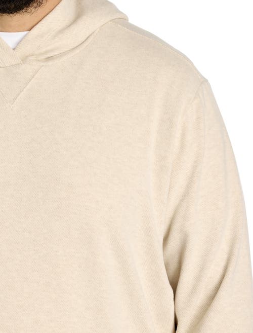 Vineyard Vines Big & Tall Calm Water Hoodie In White Beach