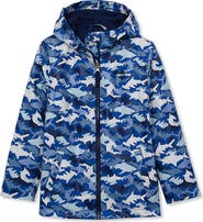 Lands' End Kids Magic Print Rain Jacket