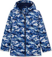 Lands' End Kids Magic Print Rain Jacket
