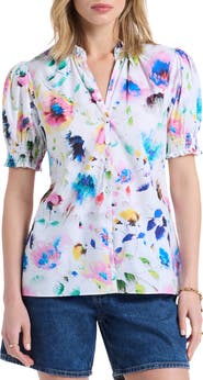 Robert Graham Mila Short Sleeve Woven Shirt