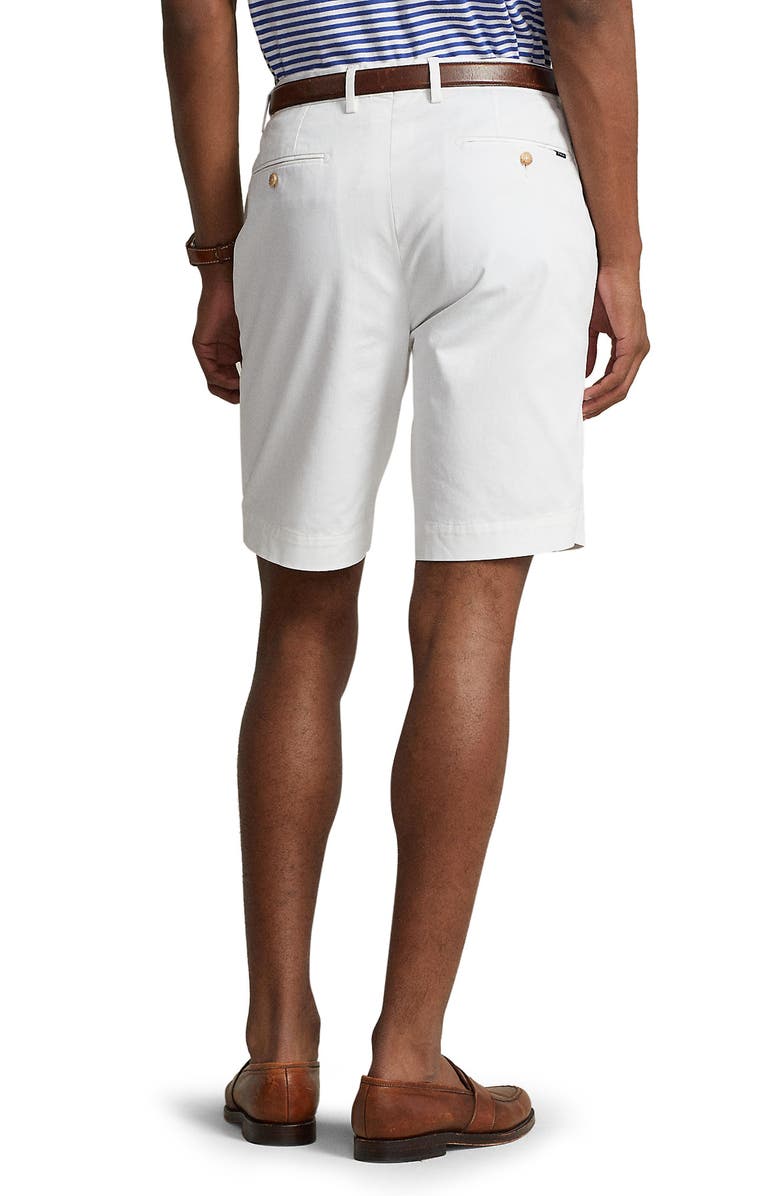 Polo Ralph Lauren Flat Front Stretch Twill Chino Shorts, Alternate, color,