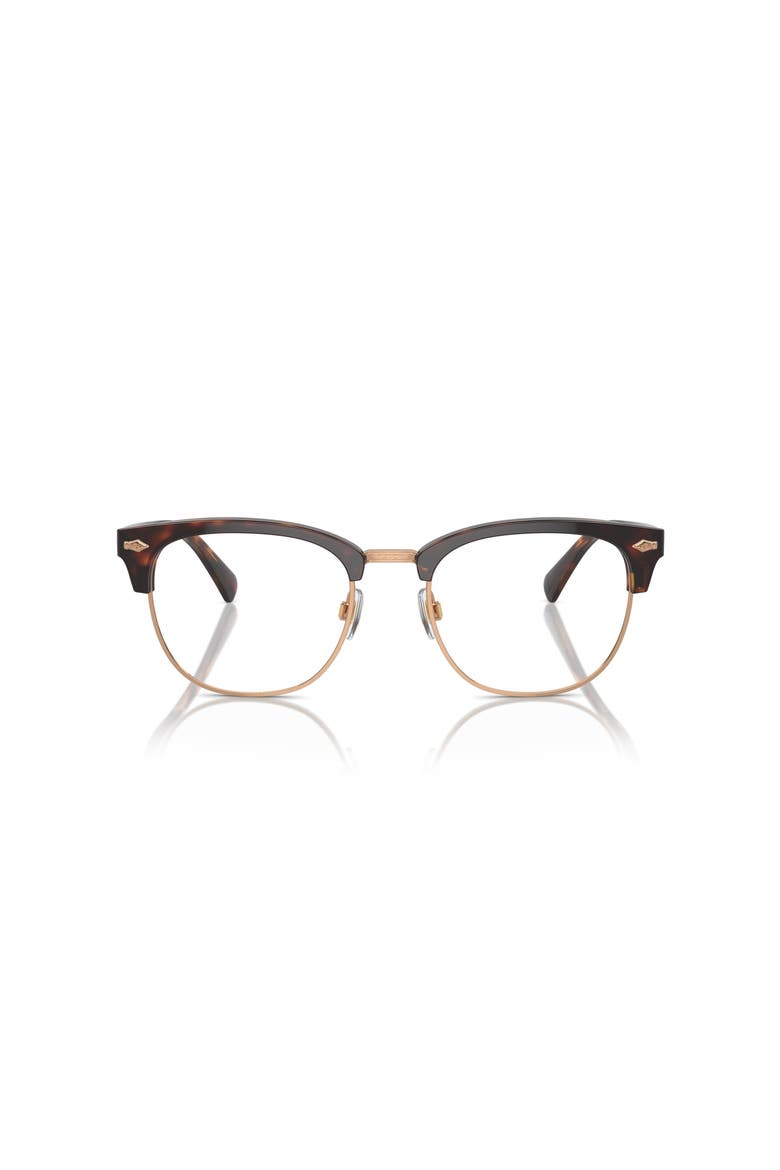 54mm Square optical glasses, Alternate, color, Tortoise