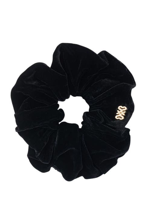 Velvet scrunchie