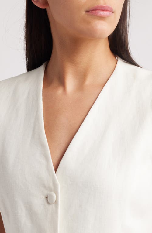 FAITHFULL THE BRAND FAITHFULL THE BRAND ELOISE LINEN MINIDRESS
