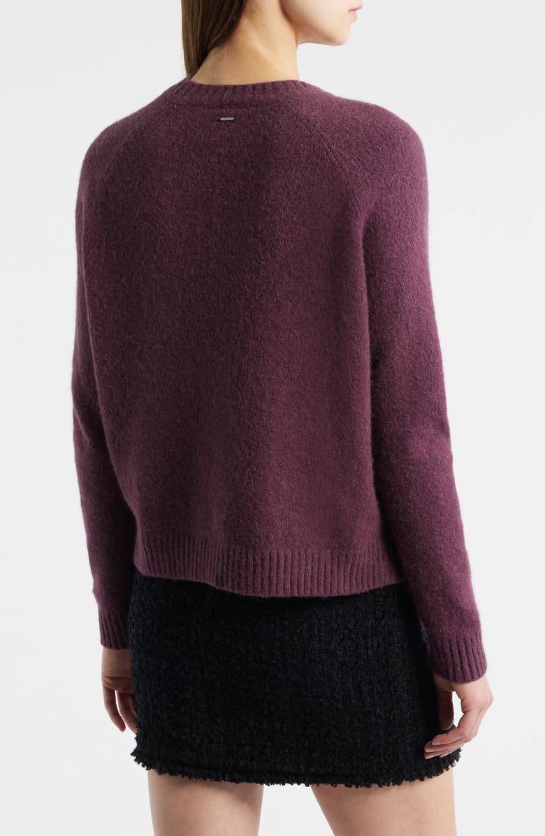 BOSS Fesbian Crewneck Sweater, Alternate, color, Soft Vermillion