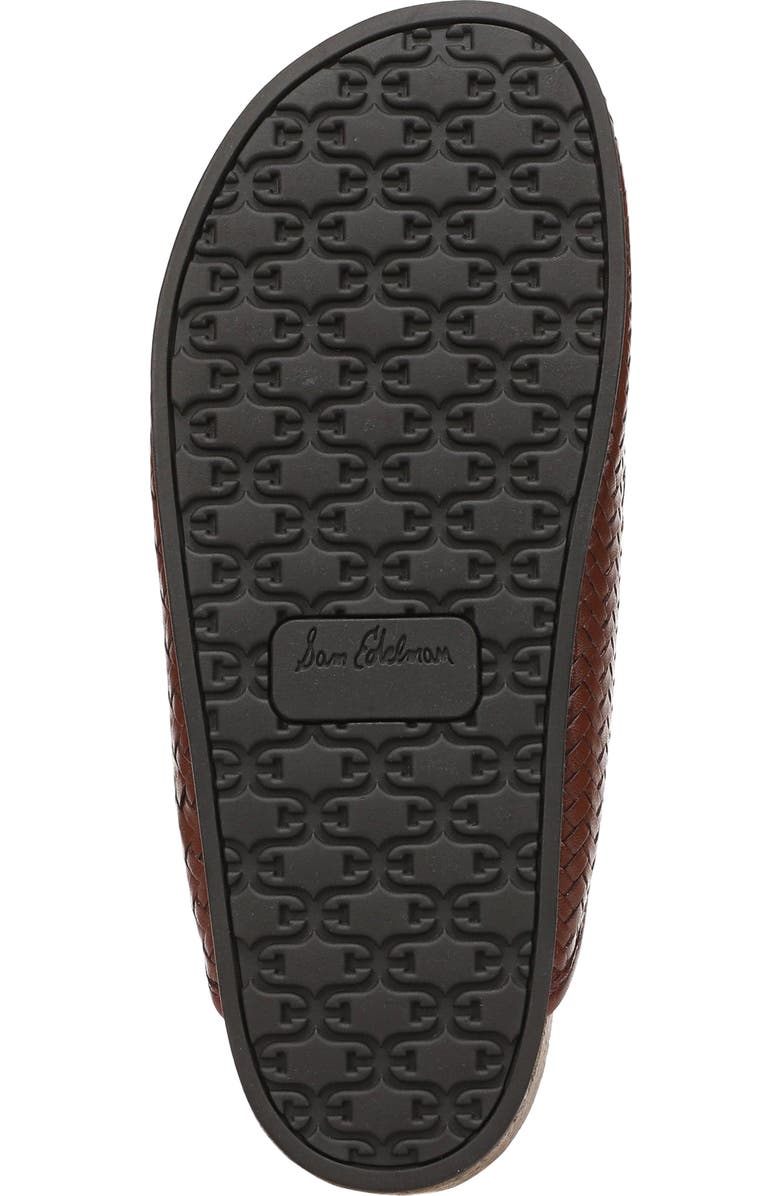 Sam Edelman Astrid Weave Tassel Loafer Mule, Alternate, color, Chestnut Brown