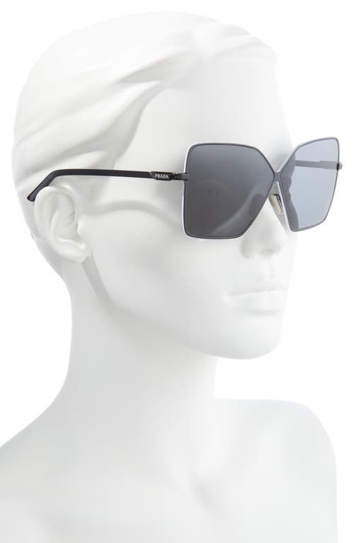 Prada 64mm Square Sunglasses