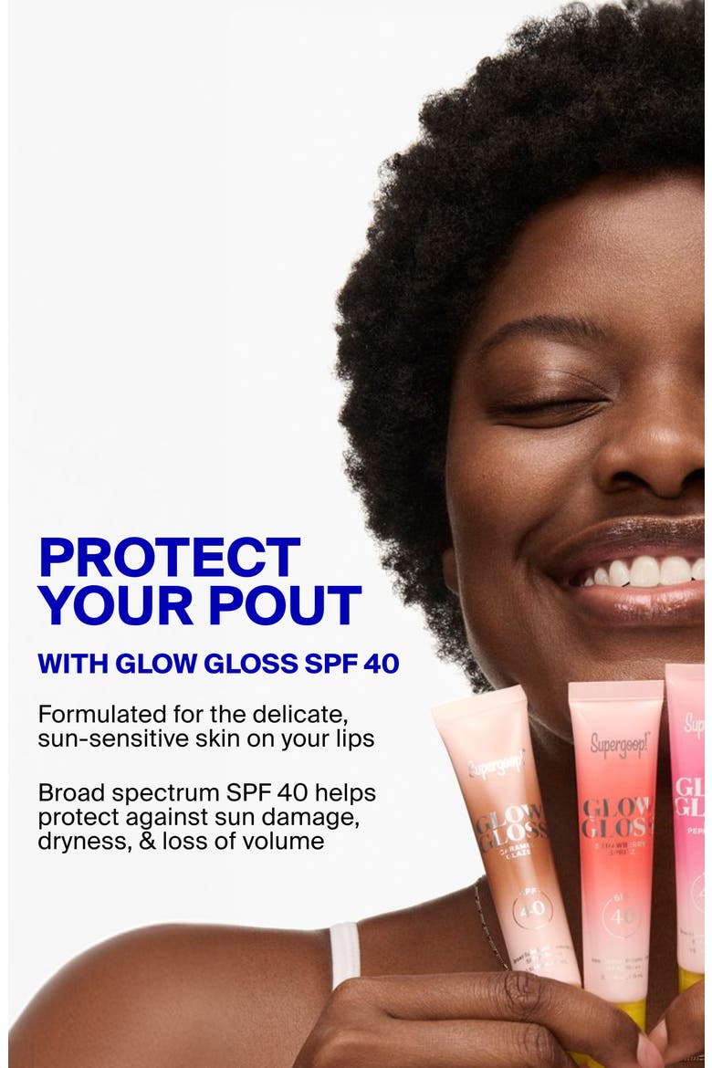 Glow Gloss SPF 40 Lip Balm, Alternate, color, VANILLA SOFT-SERVE