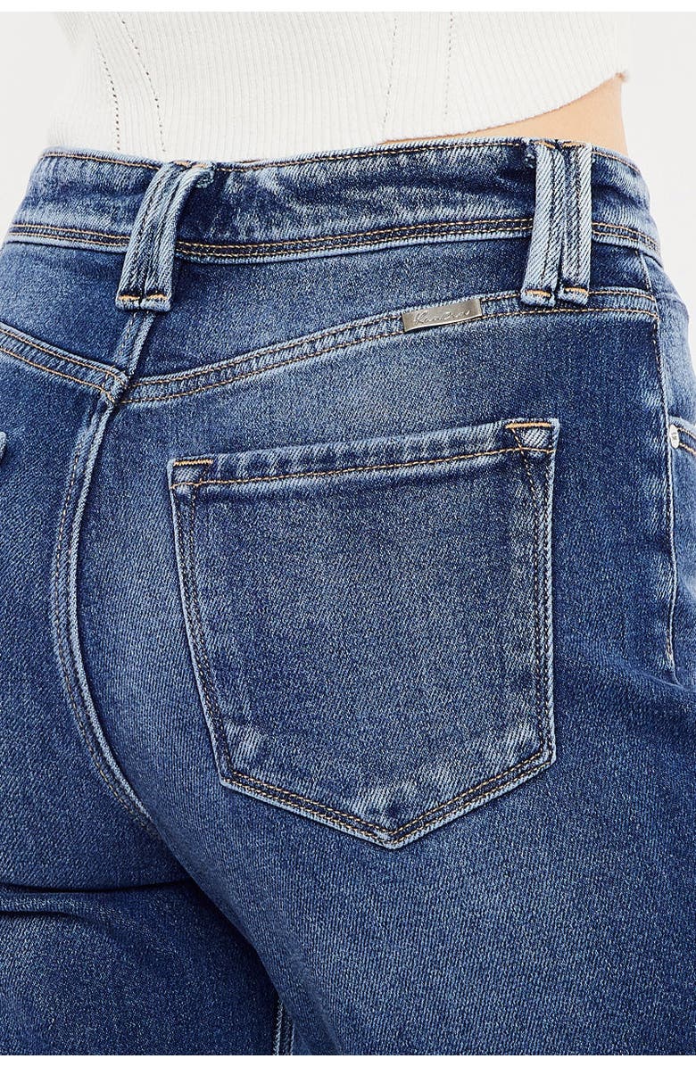 KanCan Pilot High Rise Flare Jeans, Alternate, color, Medium Wash