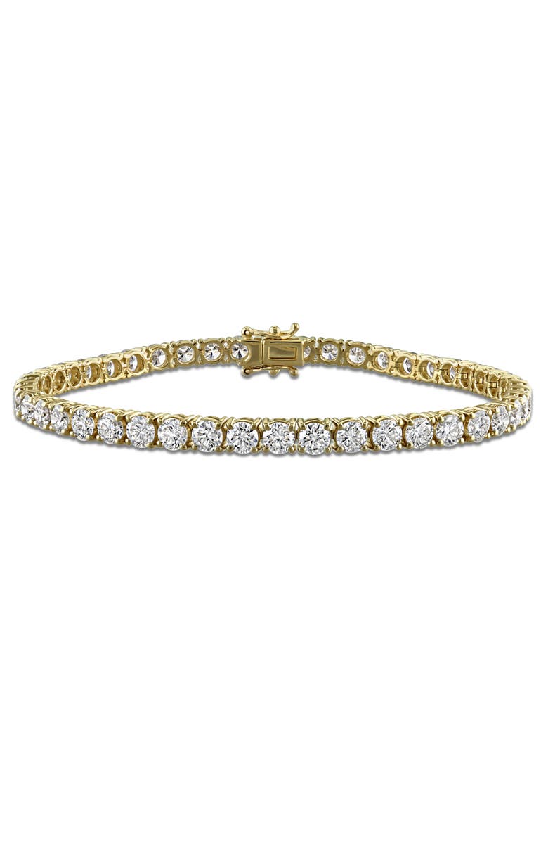 Julianna B. 7 4/5ct. t.w. Lab-Grown Diamond Tennis Bracelet 14k, Main, color, 