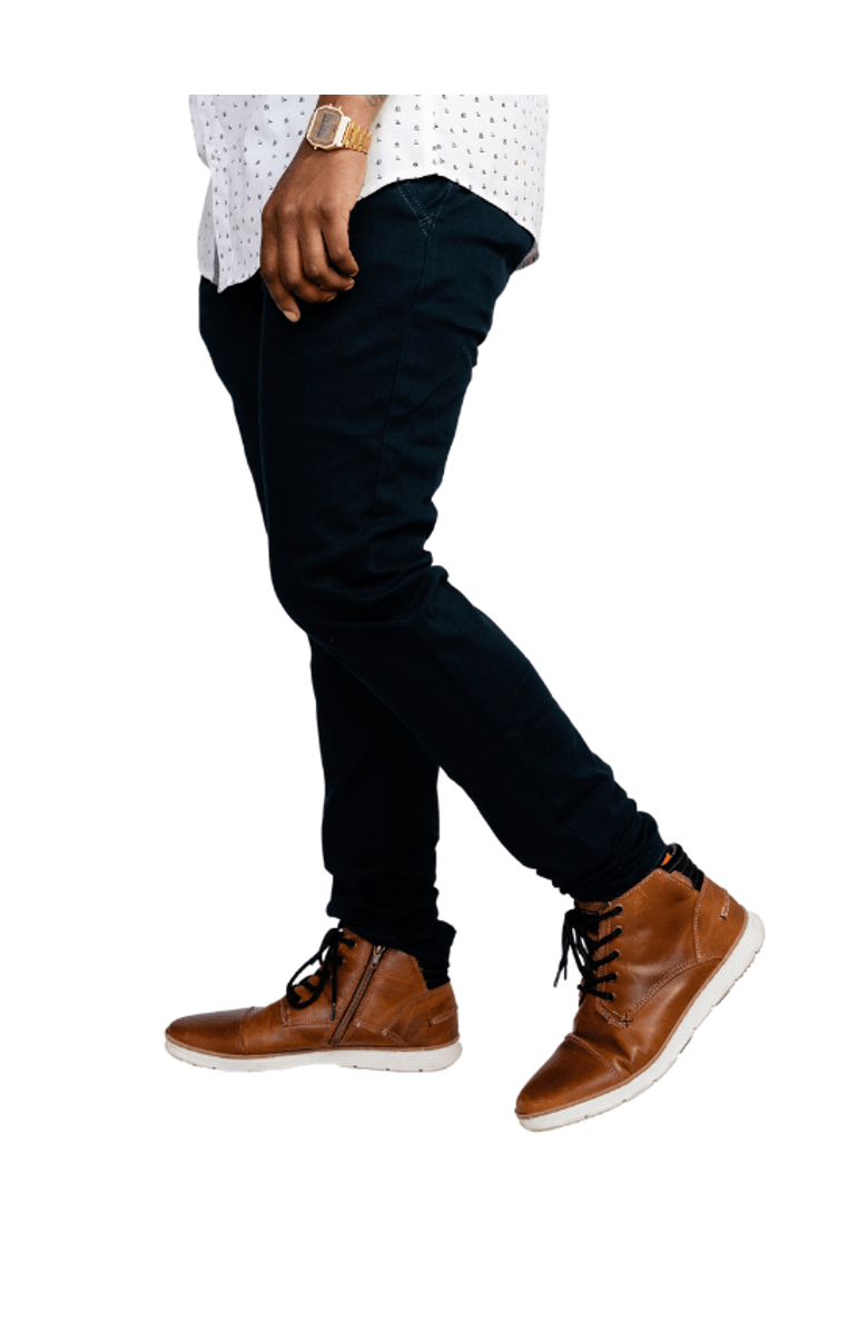 Dapper Boi Slim Dark Navy Chino Pants, Alternate, color, Dark Navy