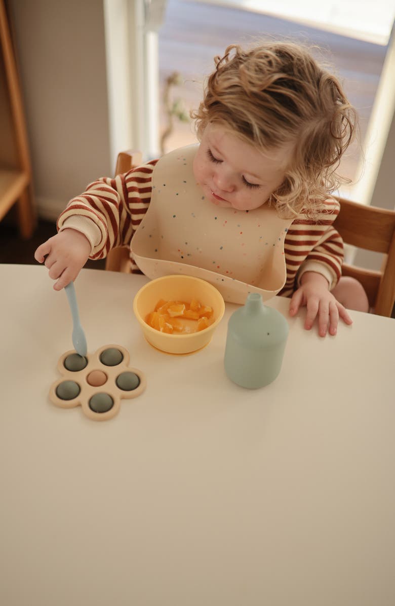 Mushie Flower Press Toy, Alternate, color, 