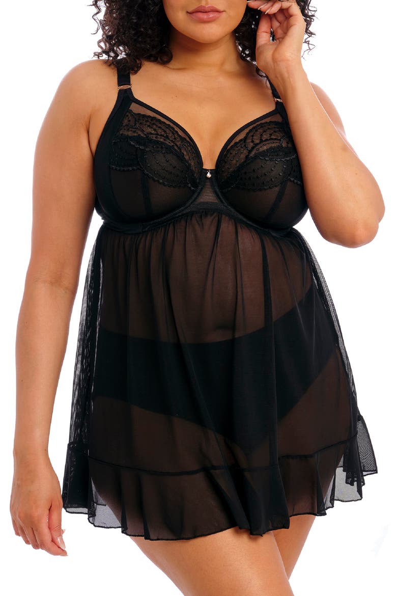 Priya Full Figure Underwire Babydoll video