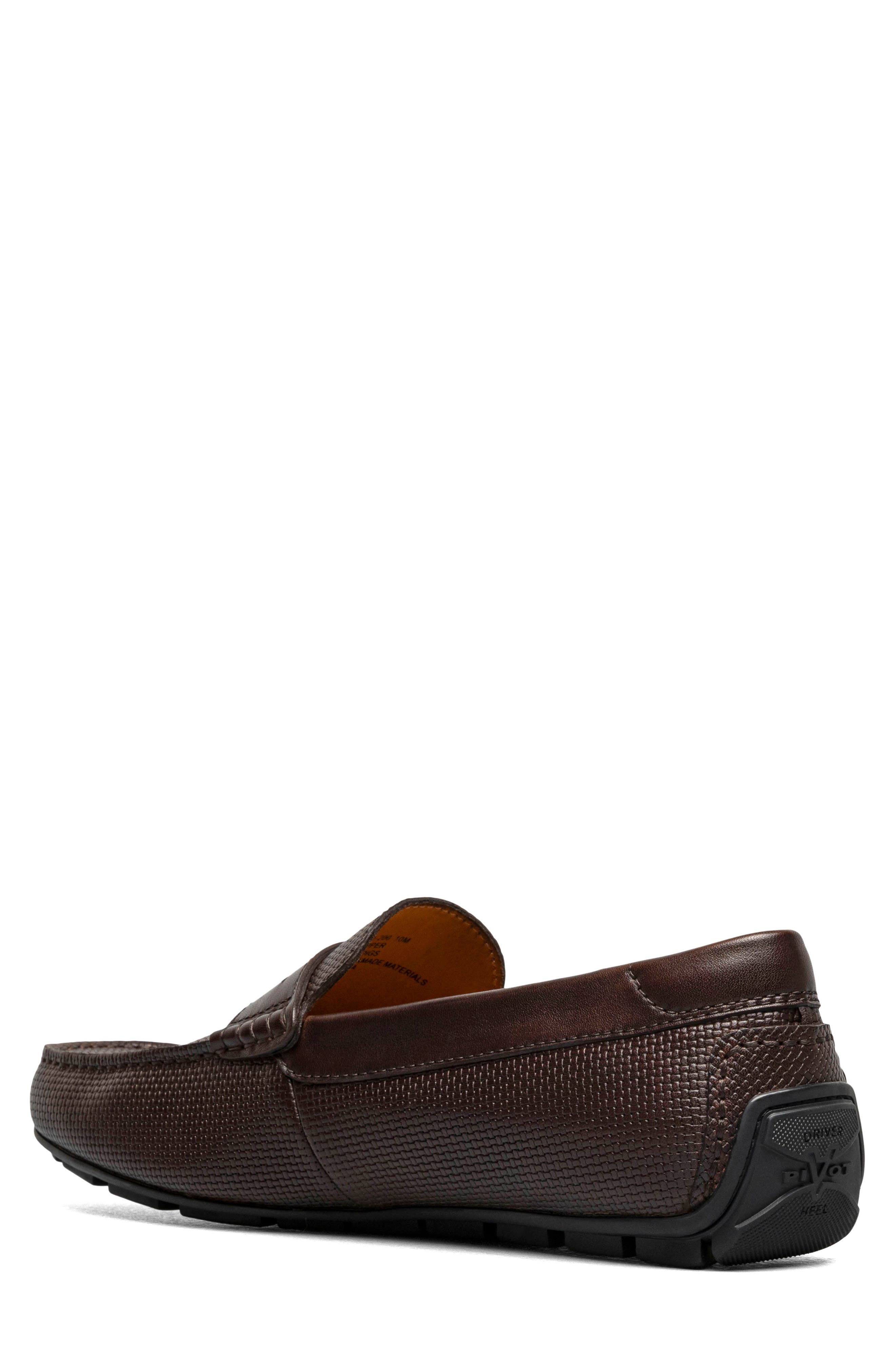 Motor Moc Toe Penny Driving Loafer, Alternate, color, BROWN
