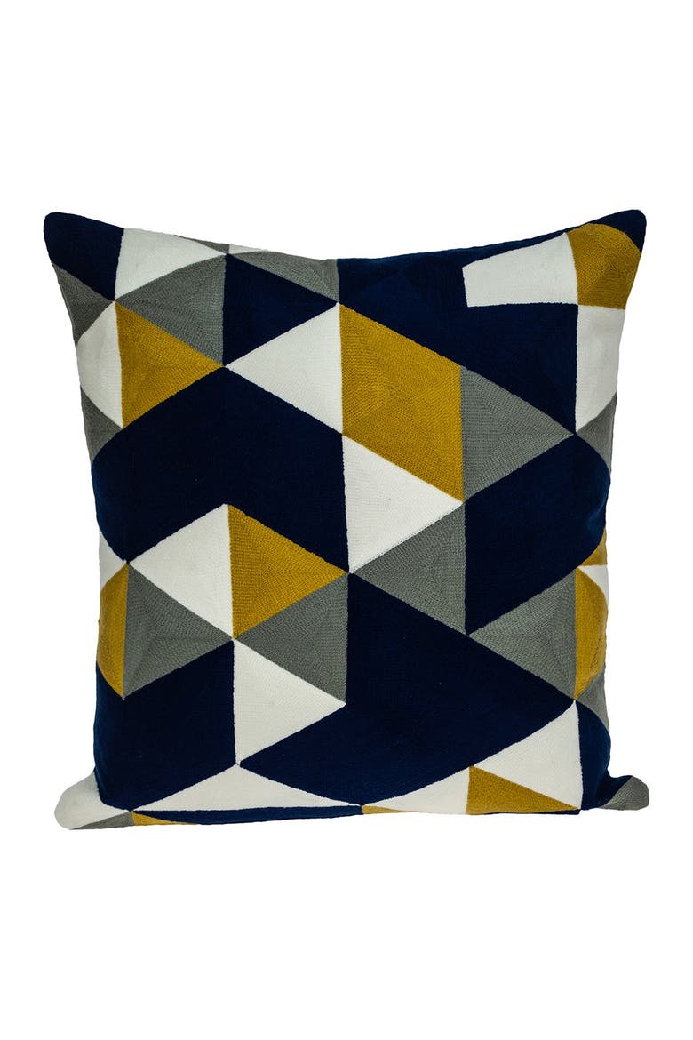 Tringo Multicolor Throw Pillow, Main, color, MULTICOLOR