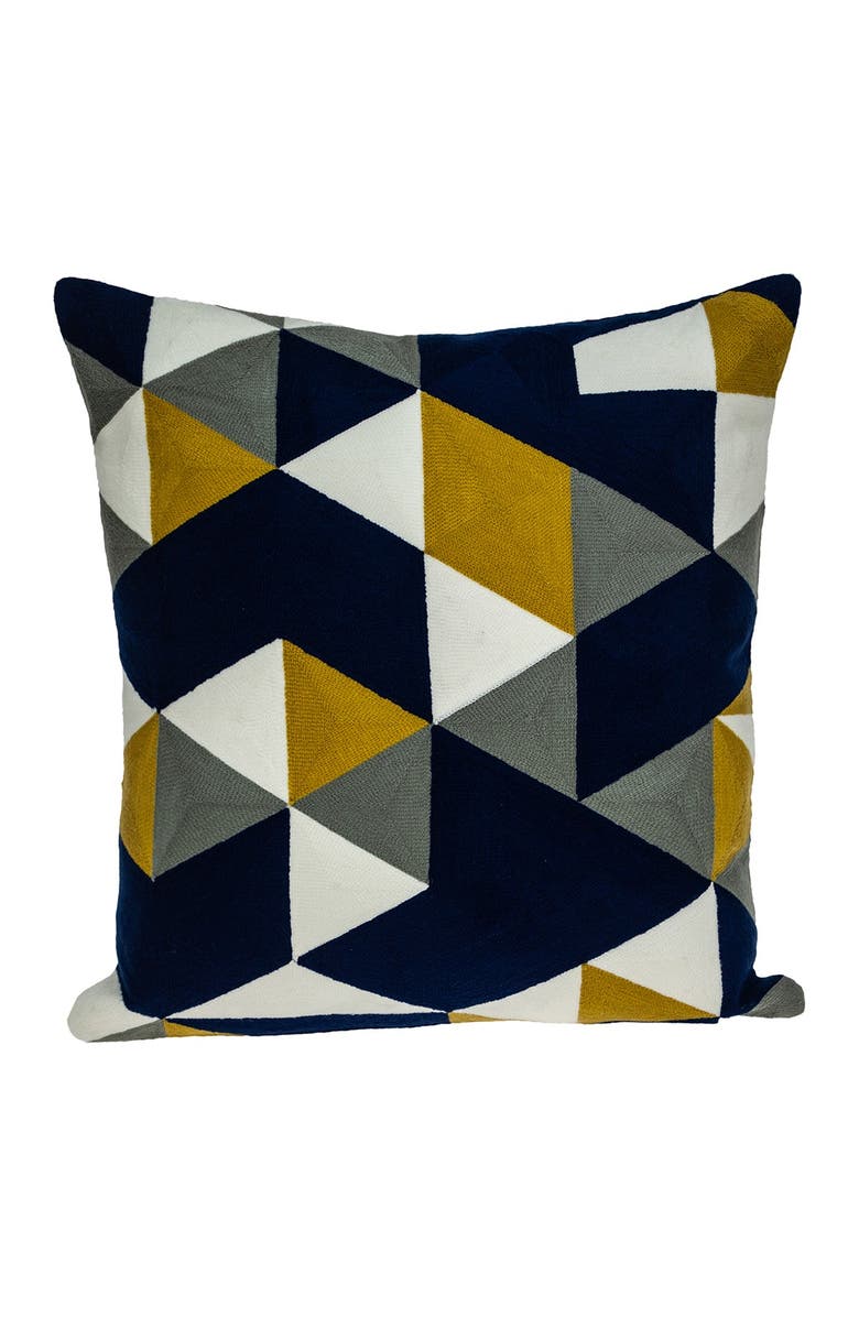 PARKLAND COLLECTION Tringo Multicolor Throw Pillow, Main, color, Multicolor