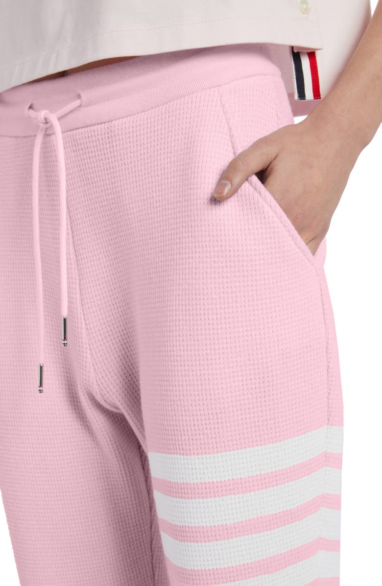 Thom Browne Waffle Knit Wool & Cashmere Joggers, Alternate, color, 