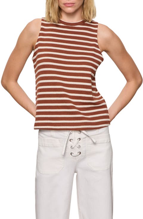 Campari Stripe Tank (Regular & Petite)