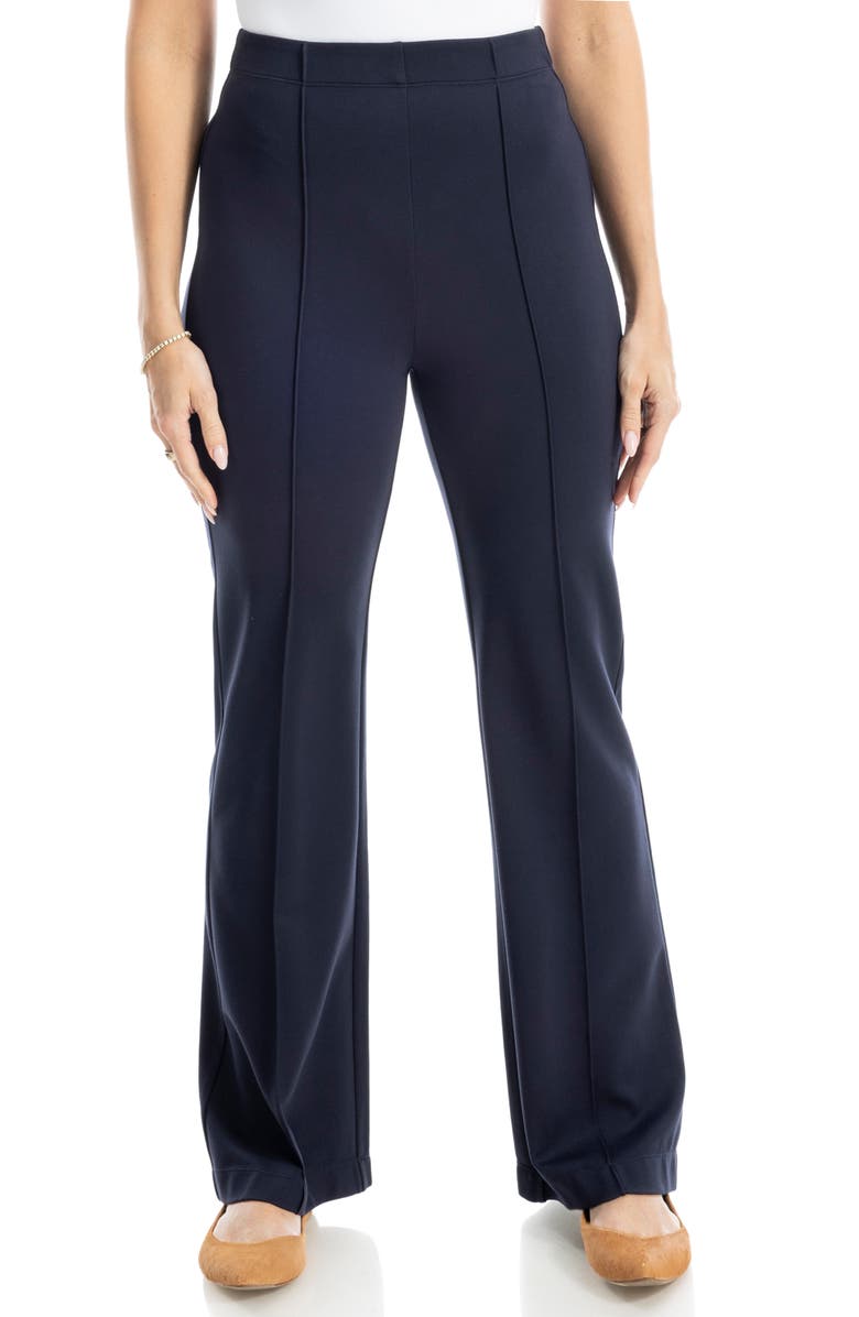 MAX STUDIO Ponte Pants, Main, color, Dark Navy