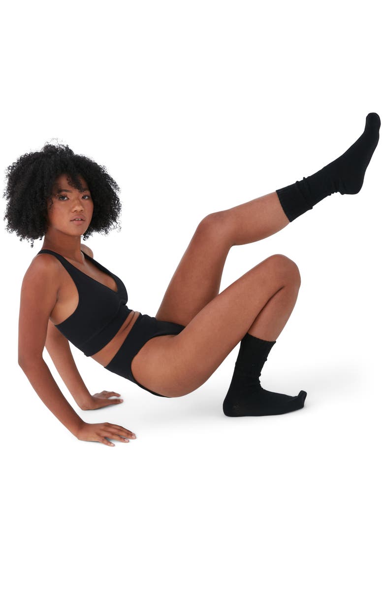 HUMAN NATION Gender Inclusive High Waist High Cut Briefs, Alternate, color, 