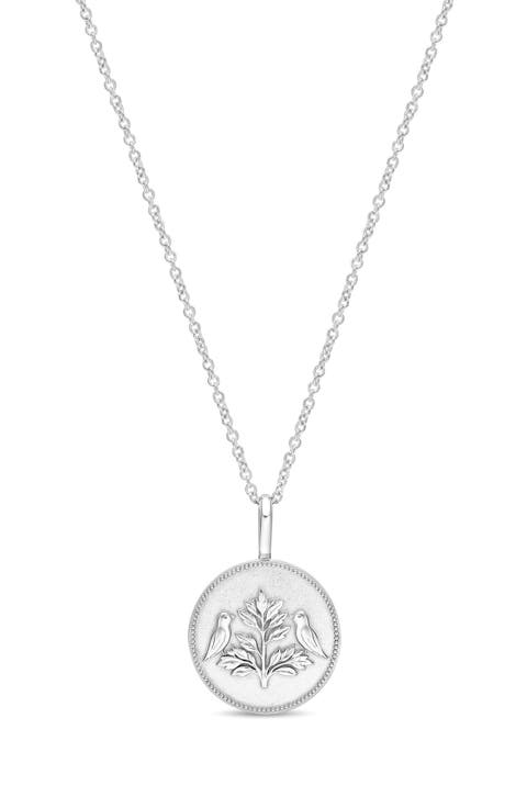 Tree of Life Sterling Silver Pendant Necklace