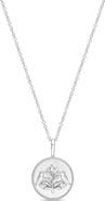 Roseate Tree of Life Sterling Silver Pendant Necklace