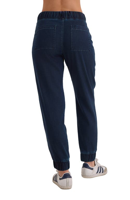 Bella Dahl Pocket Joggers In Blue