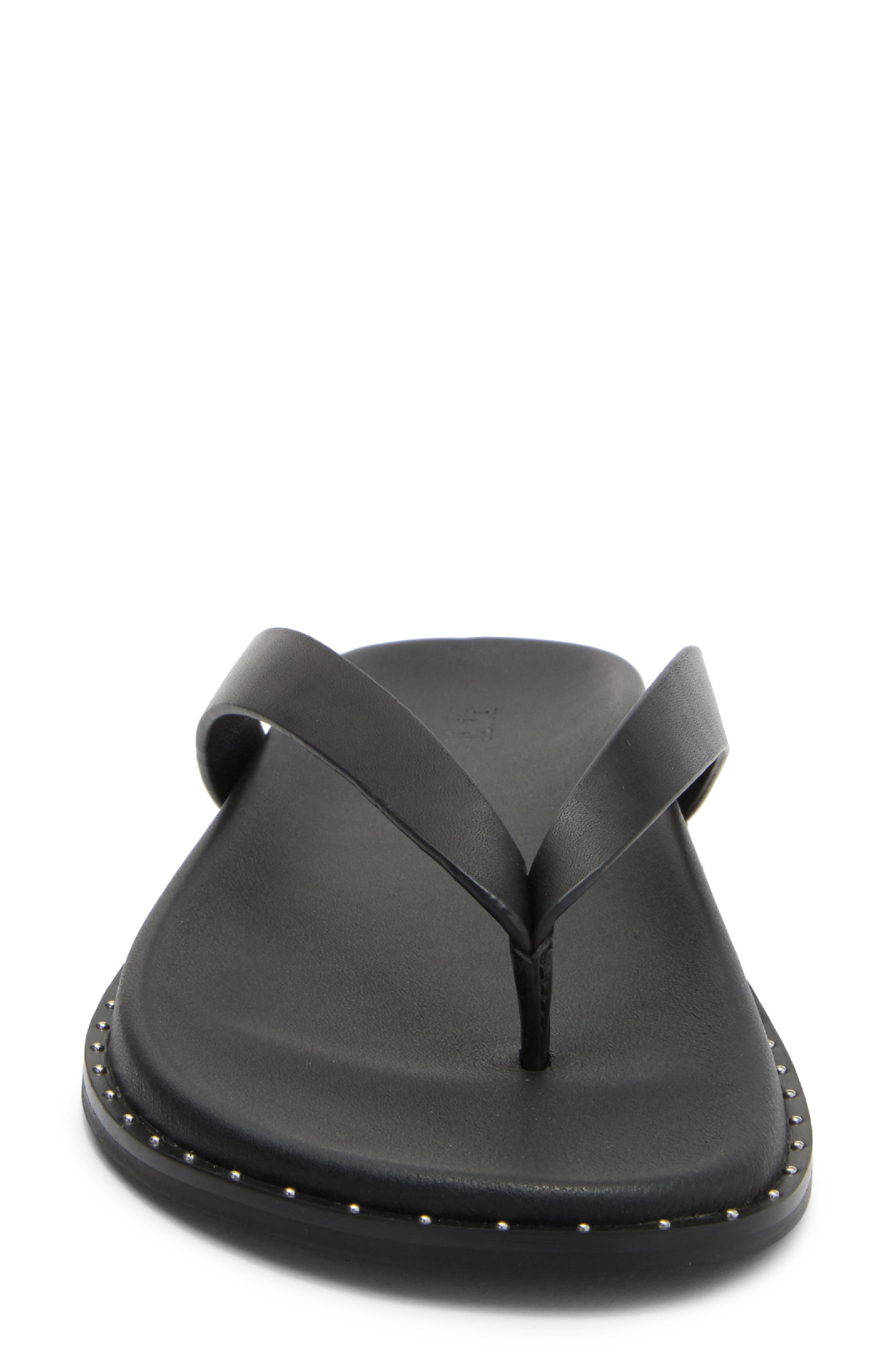 PAIGE Zadie Flip Flop, Alternate, color, Black