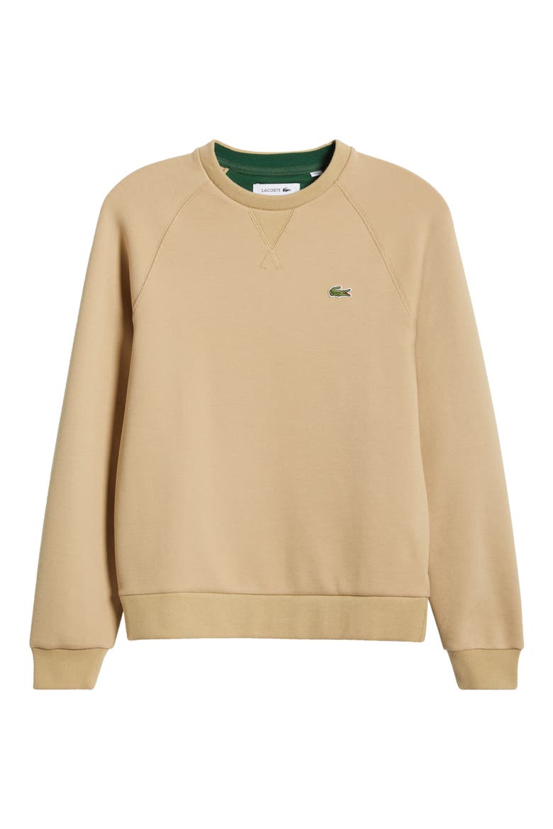 x BANDIER Raglan Sleeve Piqué Sweatshirt, Alternate, color, S1I ECO SAND
