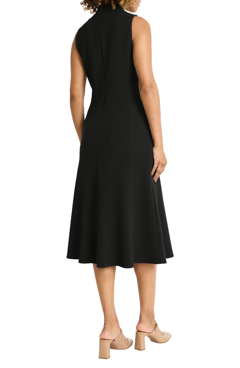 Maggy London Mock Neck Sleeveless Knit Dress, Alternate, color,