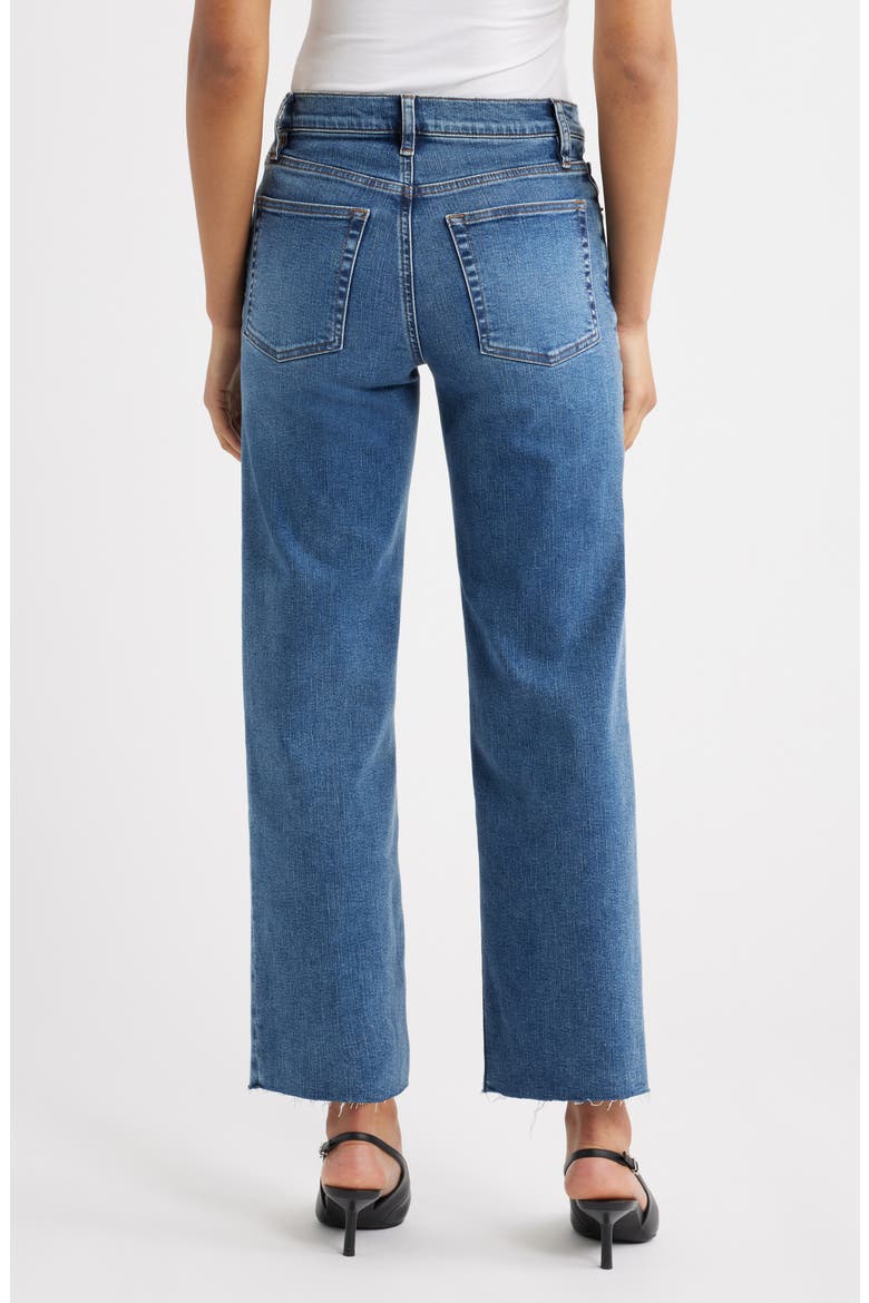 The Mellow Ankle Straight Leg Jeans, Alternate, color, CANALS RAW AFTER