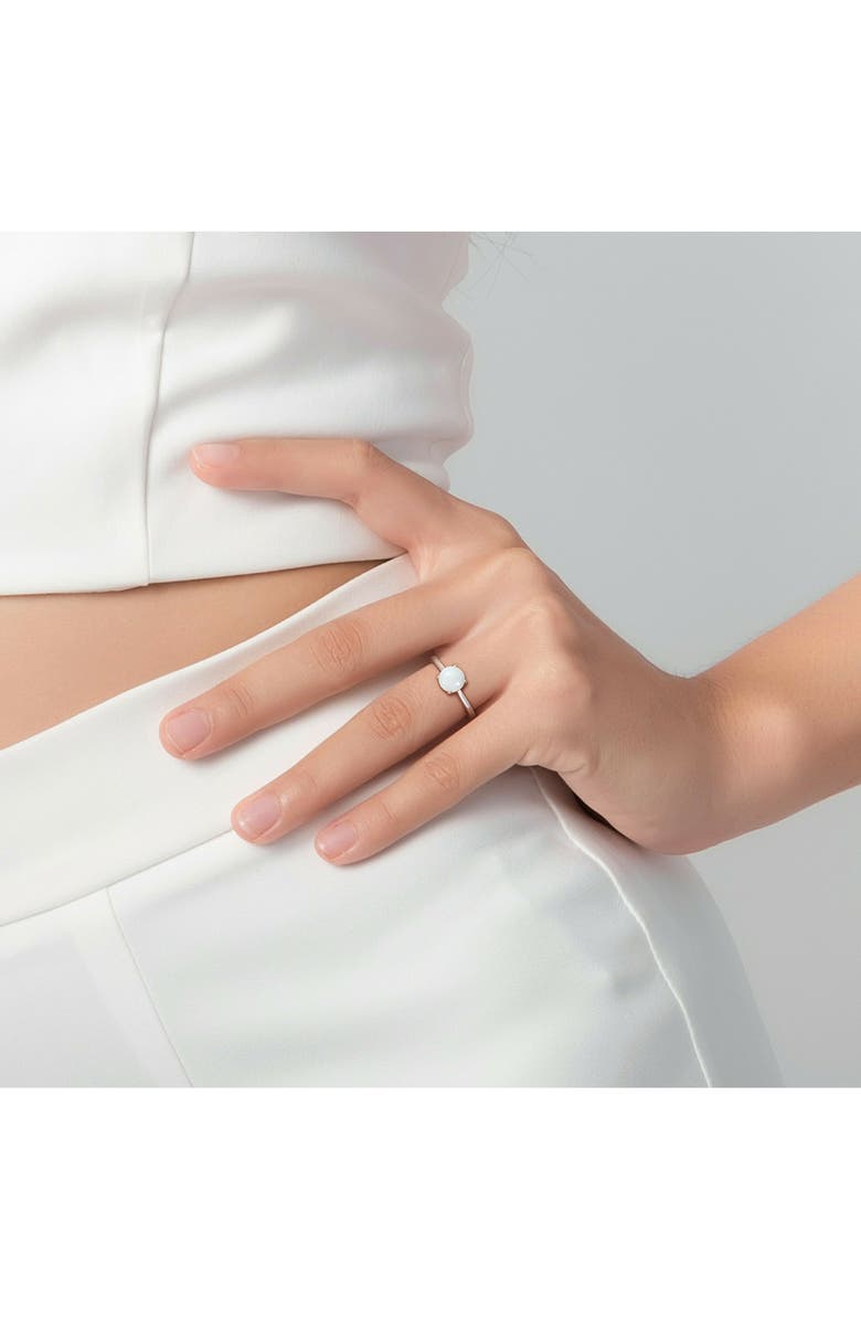 DELMAR Sterling Silver Opal Ring, Alternate, color, 